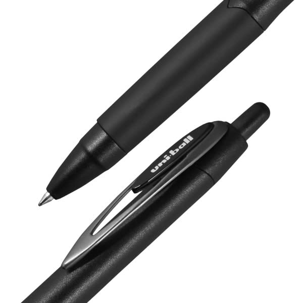 uniball 207 Plus+ Retractable Gel Pens 36 Pack in Black with 0.7mm Medium Point Pen Tips - Uni-Super Ink+ is Smooth, Vibrant, and Protects Against Water, Fading, and Fraud