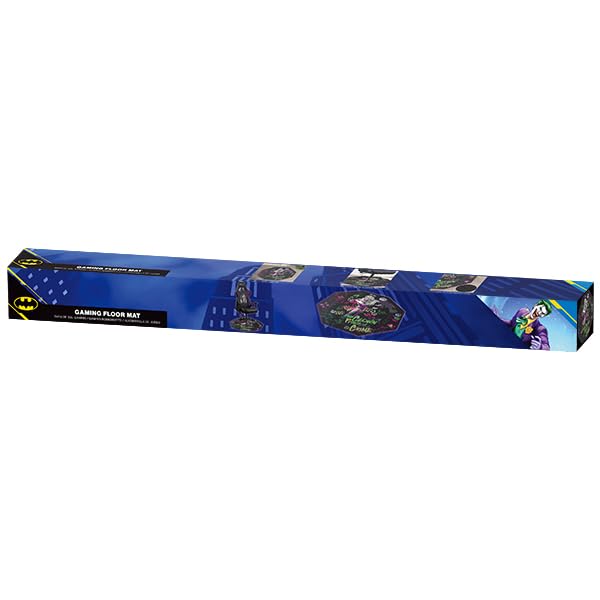 DC Comics Joker - Non-Slip Gamer Floor Mat for Gaming Chairs and Office Chairs - 39' x 39'