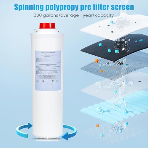 51300C Replacement (3 Packs-No Chip),Compatible with EzH2O Filter Replacement Bottle Station High Capacity 3000 Gallon,Replacement EWF3000 for 51300/C ERF750, 51299C, 55898C (3)