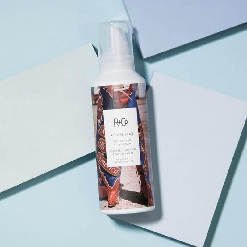 R+Co Rodeo Star Volumizing Thickening Foam for Fine to Medium Hair - 5 Oz