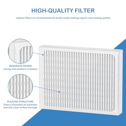 14 x 17.5 x1.75 MERV 13 Replacement Dehumidifier Filter Compatible with Honeywell DR90 & DR120 Dehumidifiers (50070171-002) 4 Pack