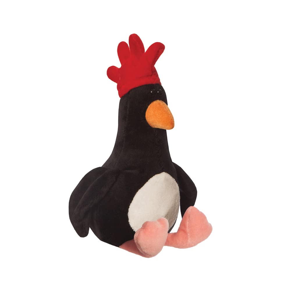 AURORA Feathers Mcgraw, Wallace and Gromit, Eco-friendly soft toy, Black & White
