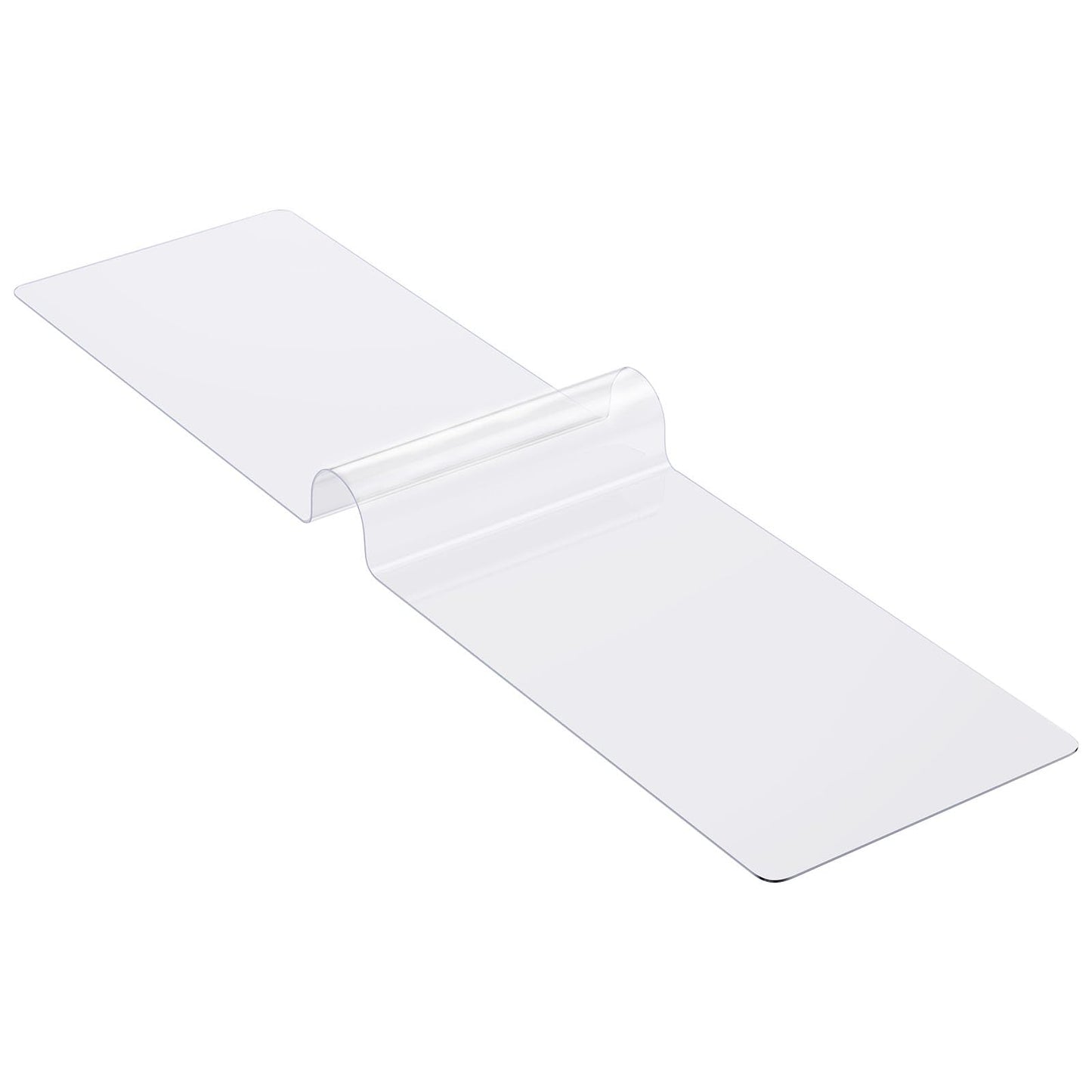 VEVOR Plastic Table Cover, 42 x 96 Inch 1.5 mm Thick Clear Rectangle PVC Desk Mat Protector, Waterproof & Easy Cleaning Desk Pad Tablecloth, for Office Dresser, Dining Room, Night Stand