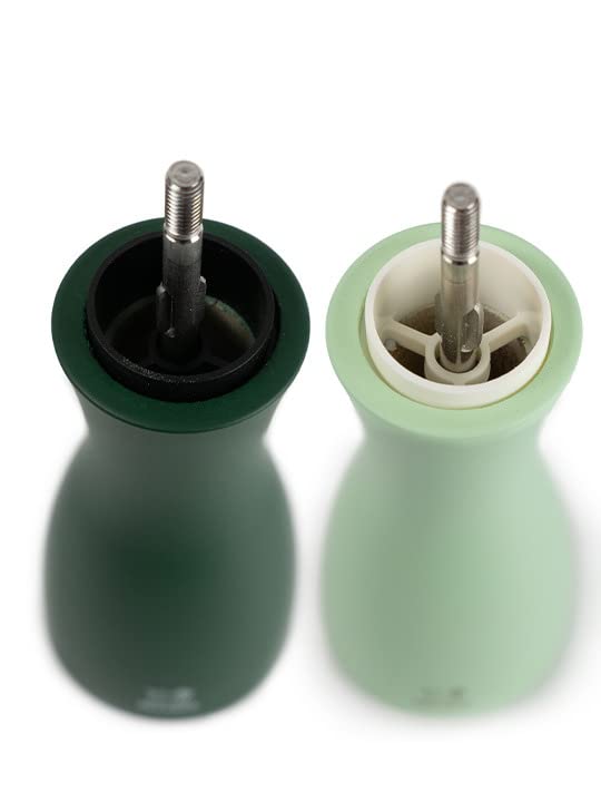 Peugeot Tahiti Duo Water Green Tones Salt and Pepper Mill Set 15 cm - 6in, Seafoam & Mint