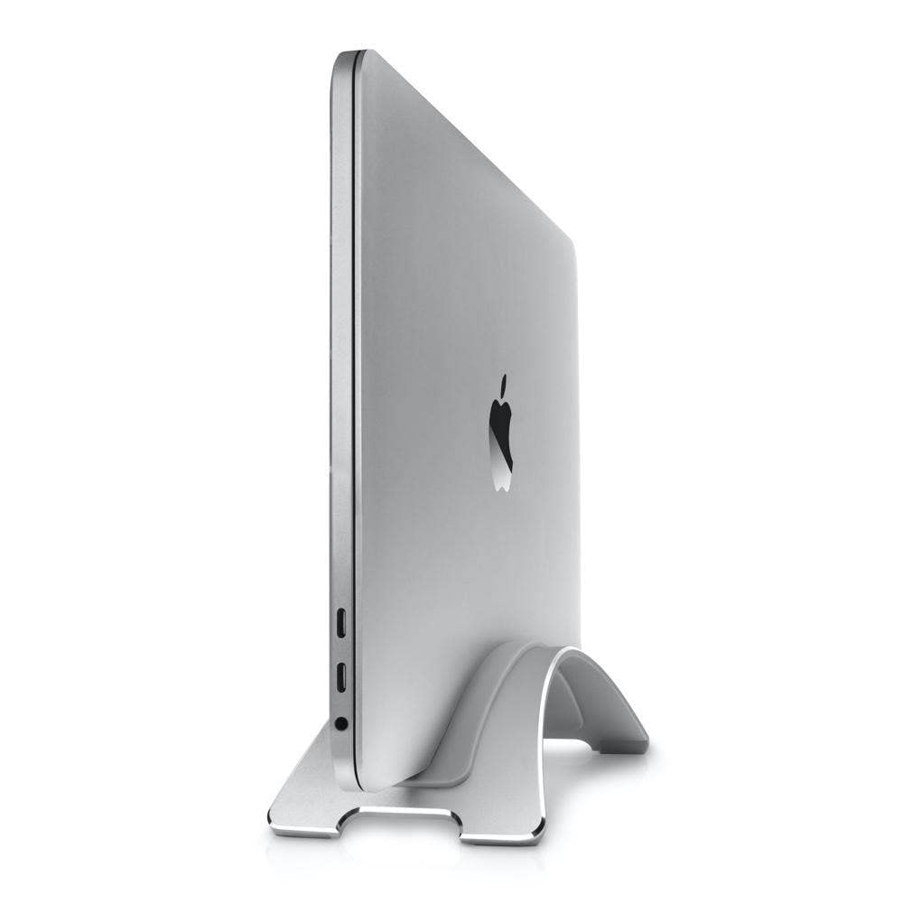 Twelve South BookArc for MacBook | Space-Saving Vertical Desktop Stand for Apple notebooks (Silver)*Not Compatible with M1, See Insert Option to Update/Upgrade*