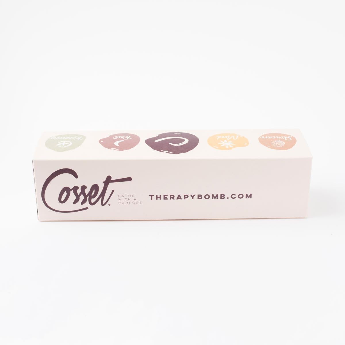 Cosset Bath Bomb - Anxious AF Gift Box Bubble Bath Bombs for Women - Anxiety Relief Set with Natural Ingredients - 6pcs