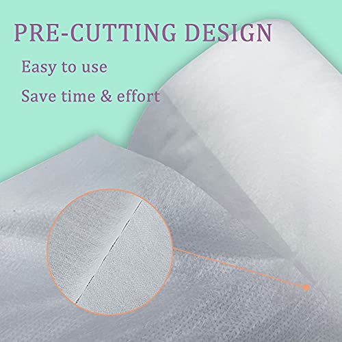 3 Roll Disposable Non-Woven Bed Sheet, 50 Pcs/Roll Massage Table Sheets, 31.5" X 70"Salon Beauty Facial Bed Cover for Massage, Lash, Tattoo Bed, Spa