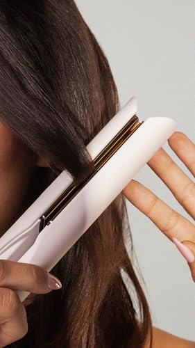 Kristin Ess 3-in-One Professional Titanium Hair Straightener, Curler and Beach Waver Combo for Women with Curly, Frizzy + Thick Hair - 1 1/4 Inch Dual Voltage Flat Iron + Travel Cap - 440 Degree Heat