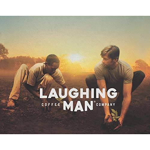 Laughing Man Hugh's Blend Keurig Single-Serve K-Cup Pods, Medium Roast Coffee, 60 Count (6 Packs of 10)