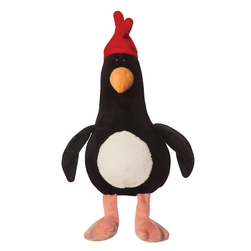 AURORA Feathers Mcgraw, Wallace and Gromit, Eco-friendly soft toy, Black & White