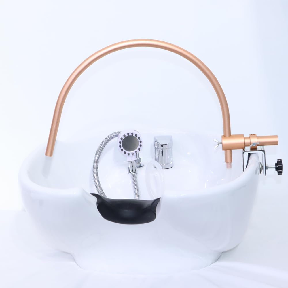 Head Spa Water Frame with Pump for Shampoo Sink, Portable Salon Shower Head Equipment, Shampoo Bowl Waterfall