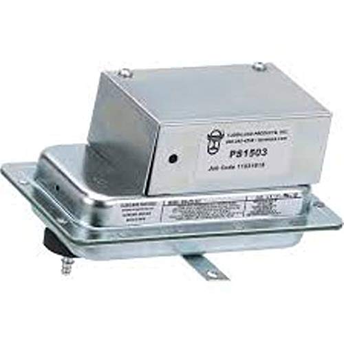 Tjernlund PS1503 Pressure Activation Switch for Duct Fans in Central Heating and Air Conditioning Systems