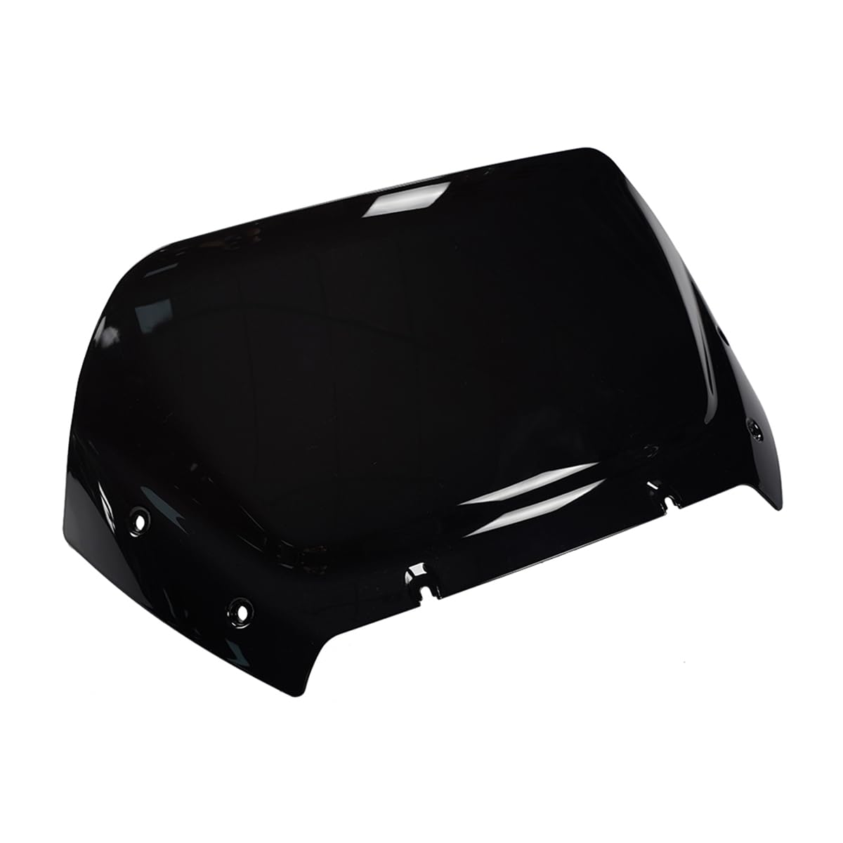 WYNMOTO Black 10" Windshield Windscreen Wind Splitter Fit for Harley Road Glide CVO 2024, Dark Tinted Wind Shield Windscreen Air Deflector for Harley Davidson Road Glide CVO FLTRXSE 2023-2024