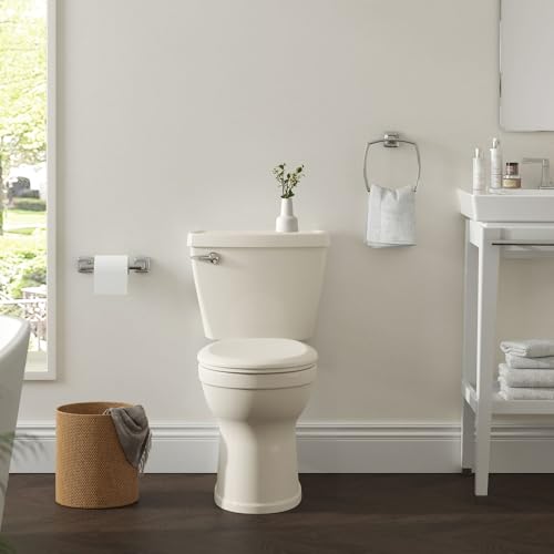 American Standard 5320B65CT.021 Champion Slow-Close Round Front Toilet Seat, Bone