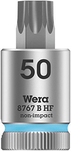 Wera 05003972001 Belt B 3 TORX® HF Zyklop bit socket set with holding function, 3/8" drive, 9 pieces