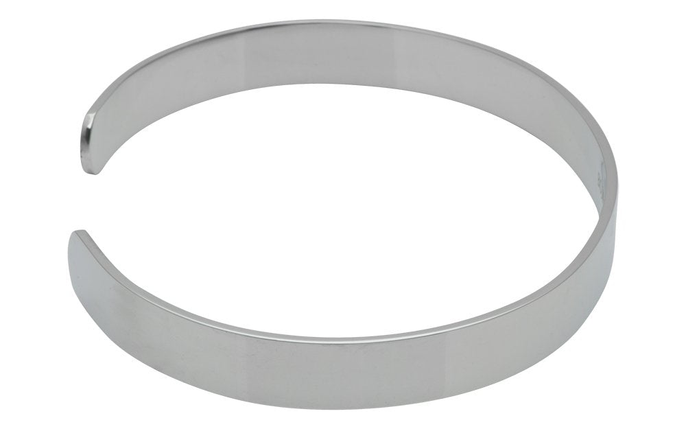 QRAY Lite Steel Golf Athletic Bracelet Men Women C-Shaped Health Wellness Bracelet (Large: 7.75"~8.5")