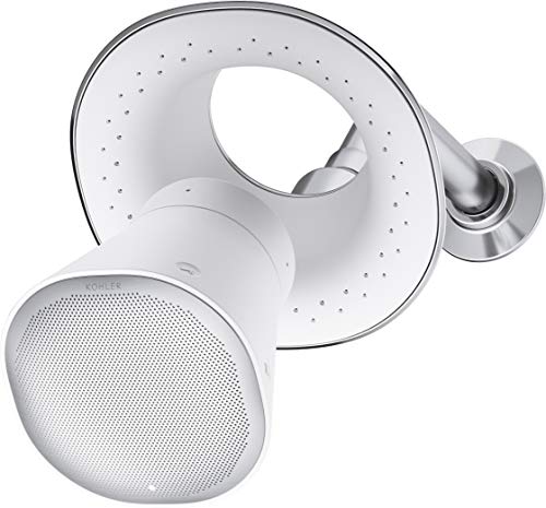 Kohler Moxie Showerhead and Waterproof Bluetooth Wireless Speaker, 1.75 gpm - Polished Chrome