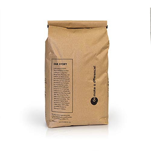 5lb Fair Trade Organic Certified Guatemalan Medium Roast Ground Coffee, 100% Arabica Specialty Coffee, 80 ounces, 5 pounds, Bulk Coffee