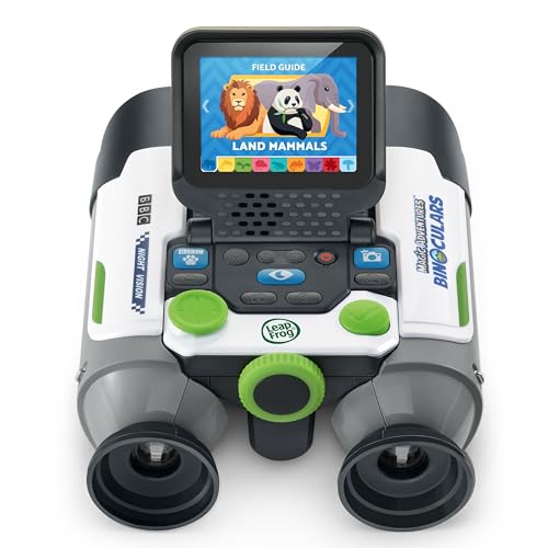 LeapFrog Magic Adventures Binoculars with Screen Capture, Night Vision for Kids Ages 4 and up