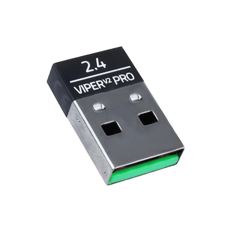 HLUCHY USB Dongle Receiver Wireless Gaming Mouse USB Adapter for Razer Viper V2 Pro