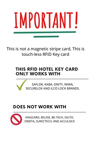 Inntech - Welcome Hotel RFID Keycards 200PK