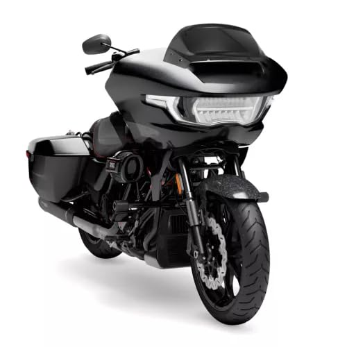 WYNMOTO Black 10" Windshield Windscreen Wind Splitter Fit for Harley Road Glide CVO 2024, Dark Tinted Wind Shield Windscreen Air Deflector for Harley Davidson Road Glide CVO FLTRXSE 2023-2024