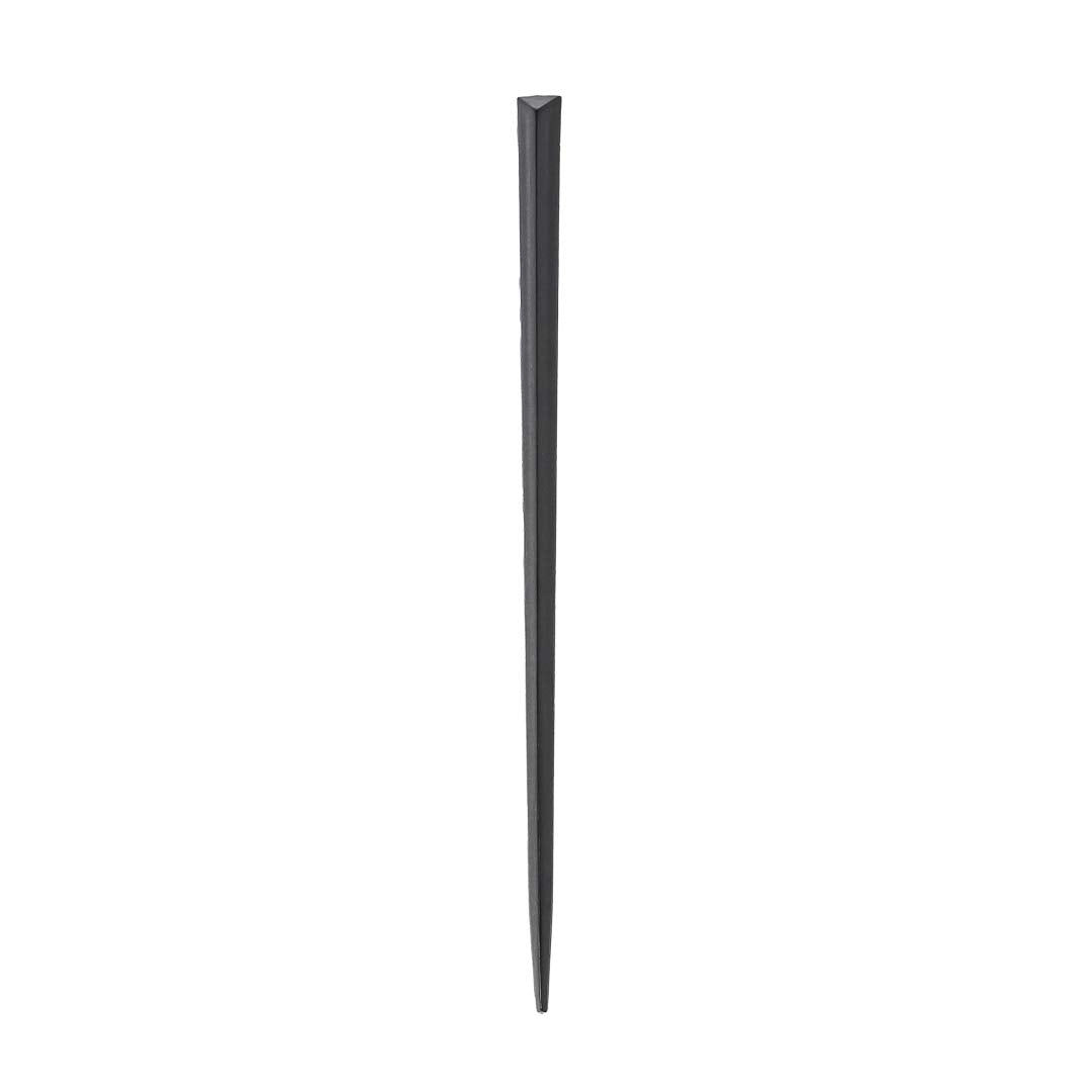 Restaurantware 4 Inch Prism Picks 1000 Disposable Cocktail Picks - Sharp Point Sturdy Black Plastic Fruit Picks For Barbeques Parties Or Buffets Serve Appetizers or Desserts