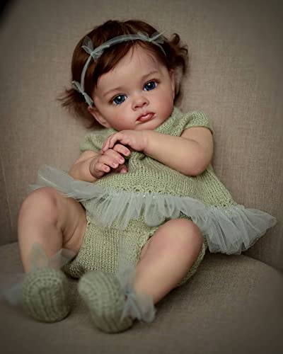 Angelbaby Realistic Reborn 24" Toddler Doll - Soft, Weighted & Lifelike for Children Gifts