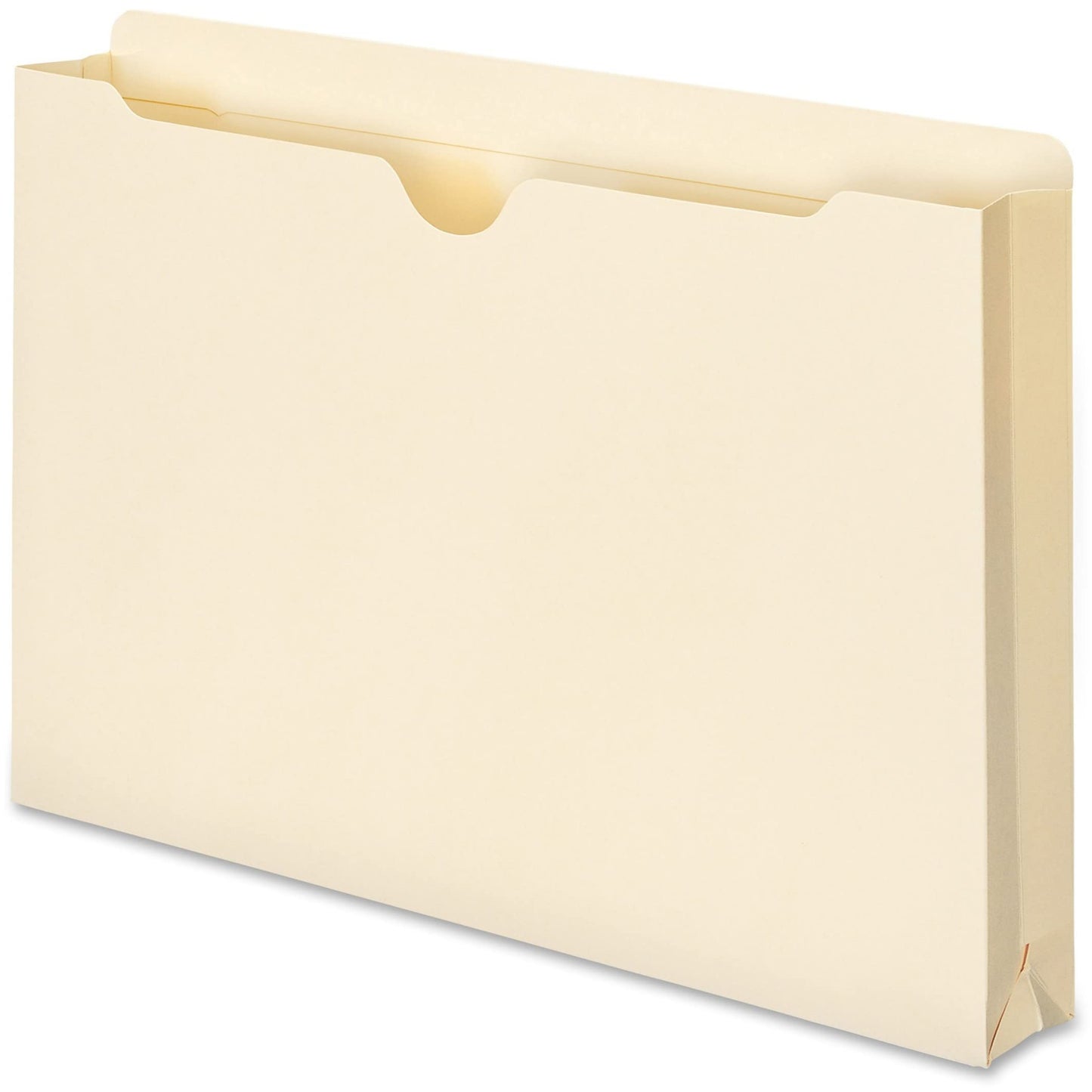 Smead File Jacket, Reinforced Straight-Cut Tab, 1-1/2" Expansion, Legal Size, Manila, 50 per Box (76540) (Pack of 1)