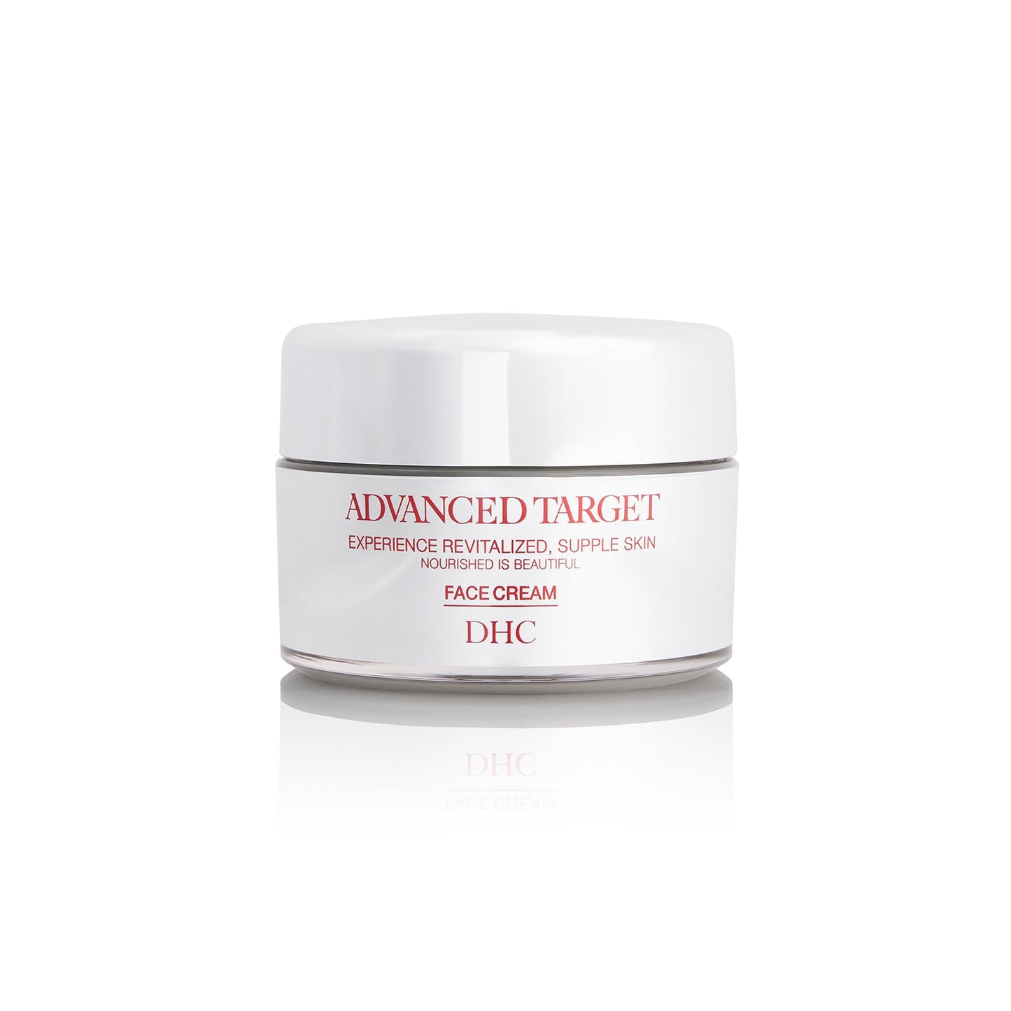 DHC Advanced Target Face Cream, Targeted Revitalizing Cream for Face and Jawline, 1.7 oz. Net Wt. (50g)