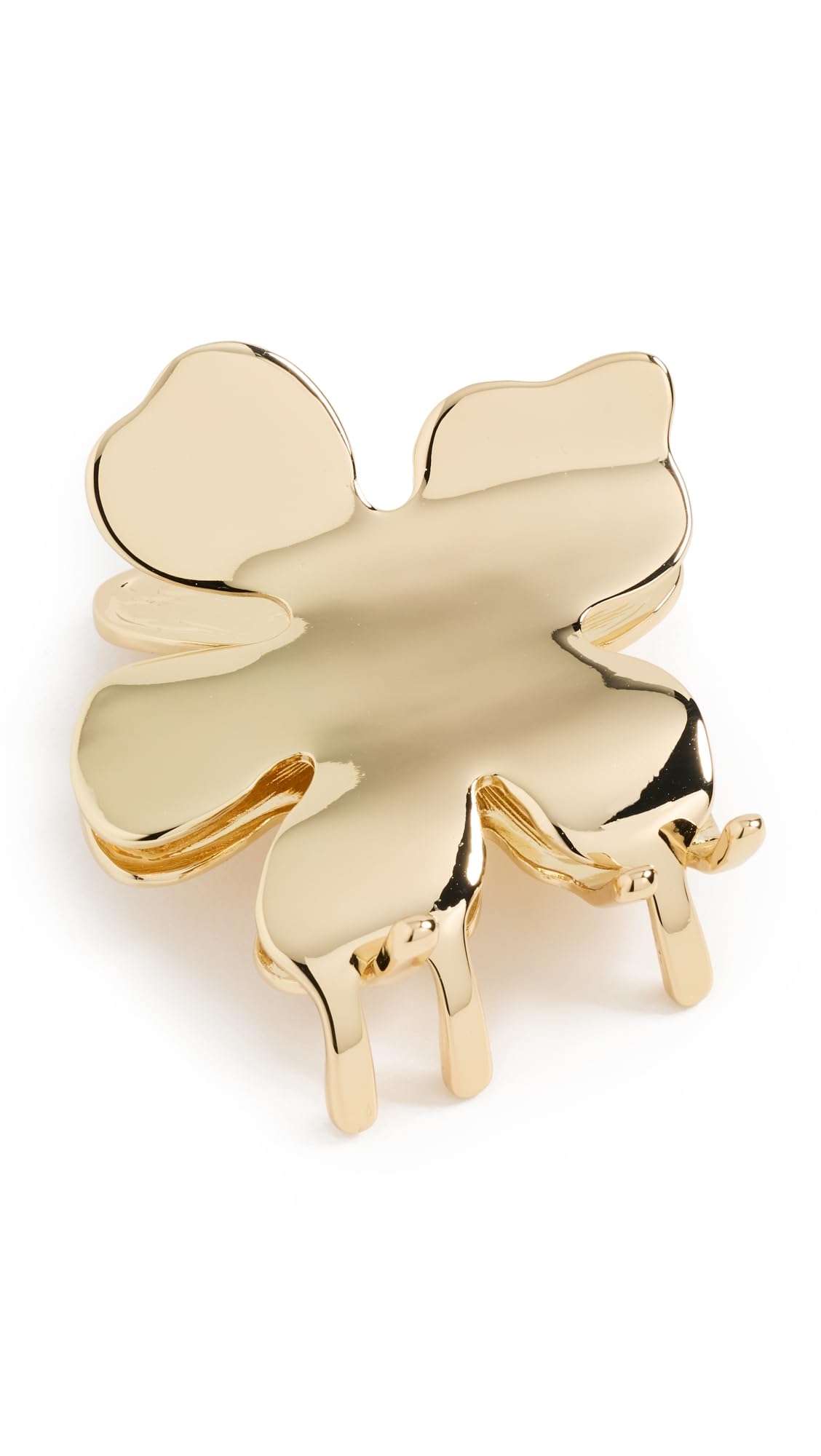 Lele Sadoughi Women's Lily Claw Clip, Gold, 1 Count