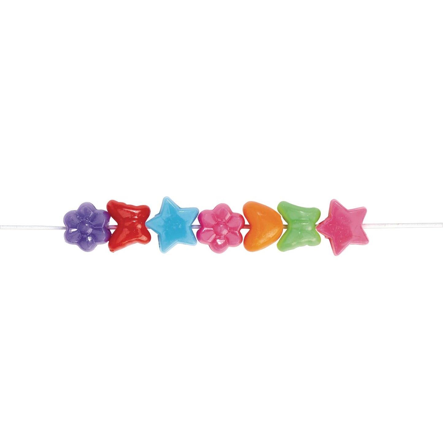 Colorations FUNPONY Fun Shapes Pony Beads - 1 lb.