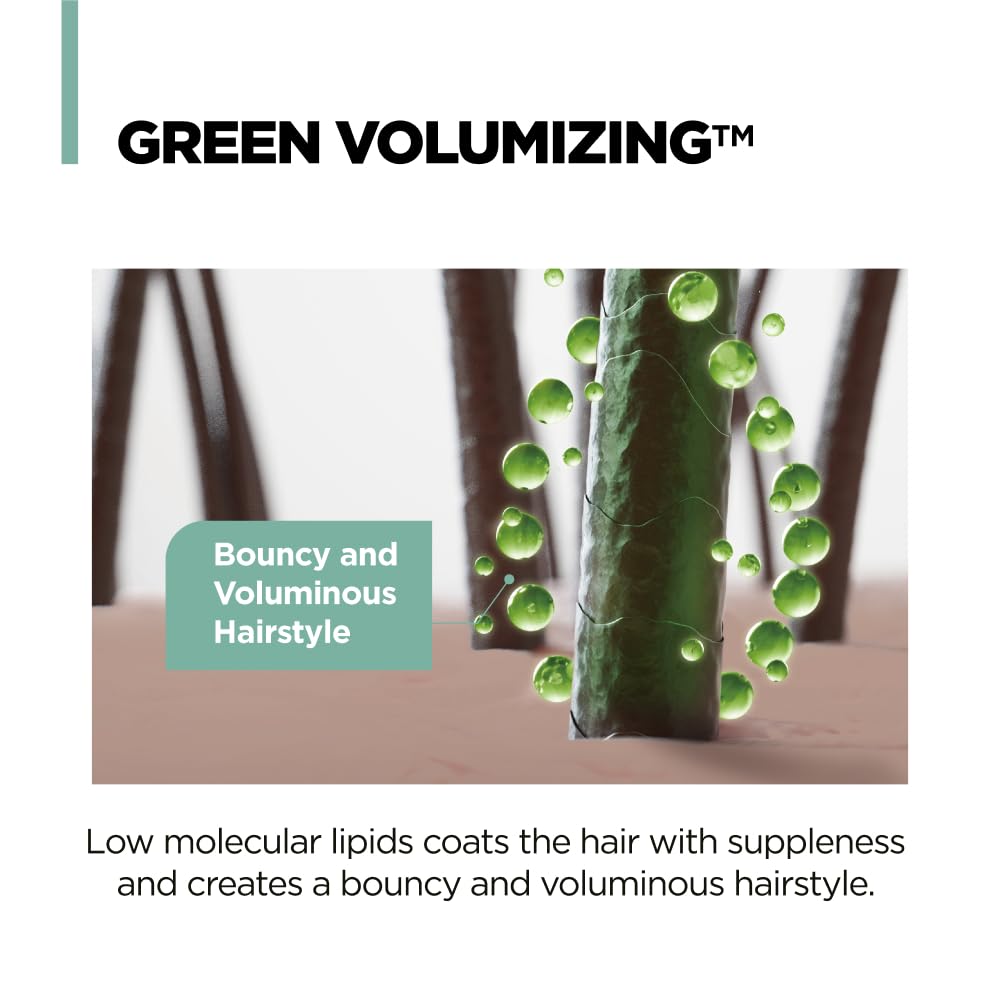 AMOS PROFESSIONAL The Green Tea Moisturizing Pack - Scalp Treatment for Thinning Hair, Korean Hair Mask, Strengthening, All Hair Types, 8.4 fl.oz