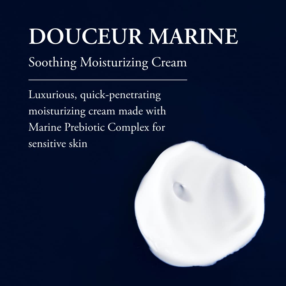 Phytomer Douceur Marine Soothing Moisturizing Face Cream | Reduce Redness, Calm Sensitive Skin | Probiotic Face Moisturizer for Dry Skin | Sustainable, Natural Ingredients | 50ml