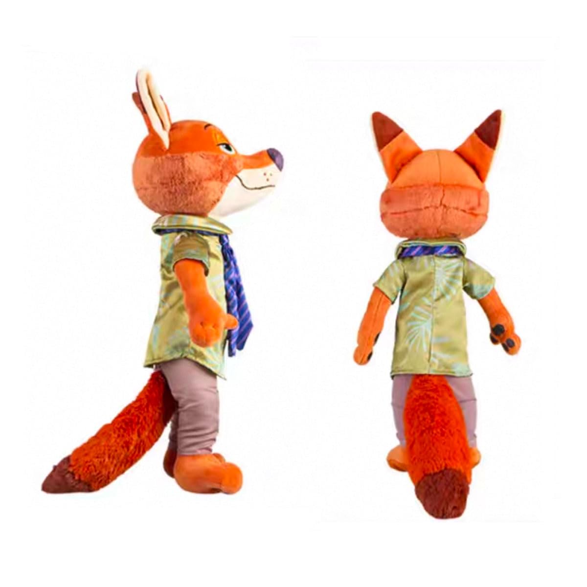 AYGITAL 2 Pcs Judy Rabbit & Nick Fox Plush Toys Gifts for Friends Family Kids Christmas Halloween Chidlren Day Gifts