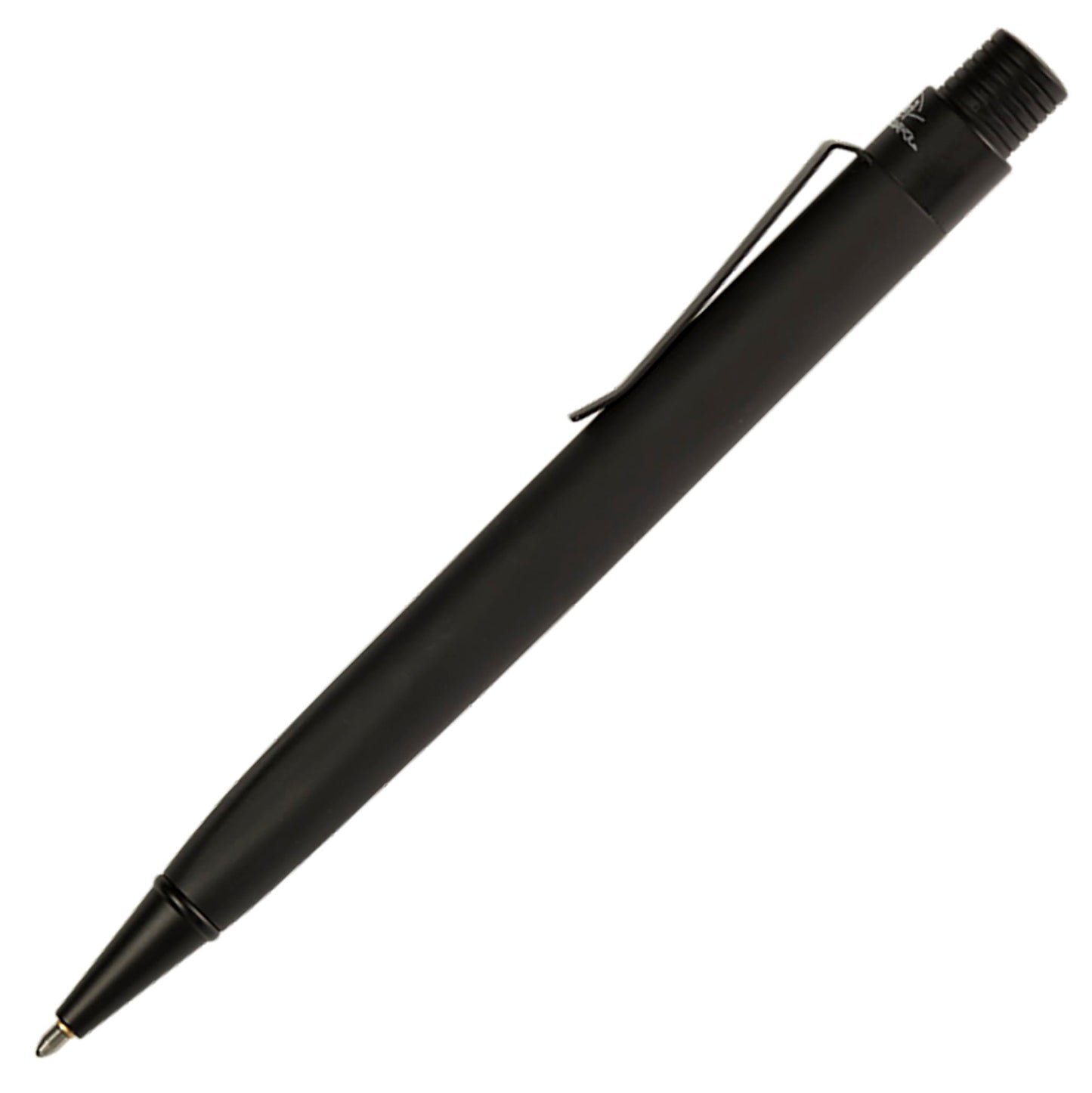 Fisher Space Pen Matte Black Rubber Finish Zero-Gravity Pen, Pressurized Ballpoint Pen, Writes Upside Down and in Extreme Temperatures, Smooth Black Ink, Medium Point, Gift Box