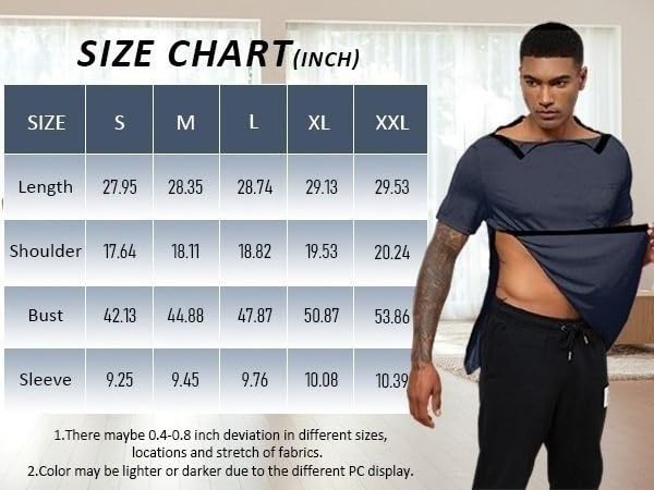 Poriff Surgery Shirts Men Arm Broken Clothes Full Snap Button Up Down Adaptive Hospital Post Operative Clothing Cancer Disabled Supplies Side Open Front Pockets Bedridden Man 2 Pack