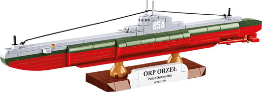 COBI Historical Collection WWII Polish Submarine ORP Orzel, 193 Pieces