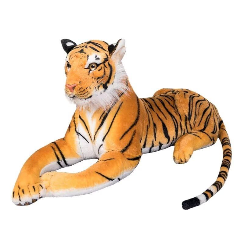 DHXSTSM Large Stuffed Tiger Plush Toy- Giant Tiger Stuffed Animal (28inches,Excluding Tail)