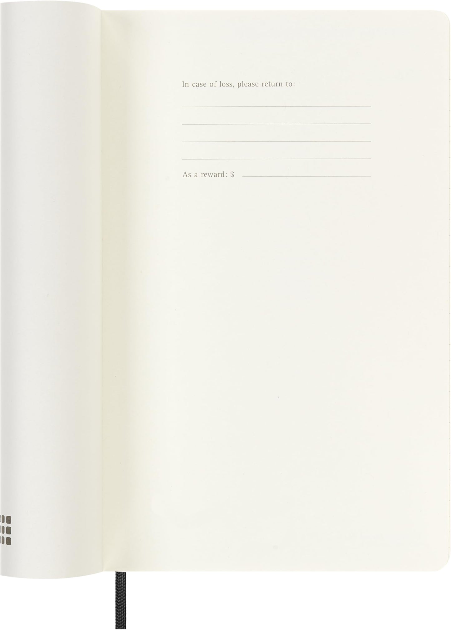 Moleskine Classic 18 Month 2026-2027 Weekly Planner, Soft Cover, Large (5" x 8.25"), Black, 208 pages