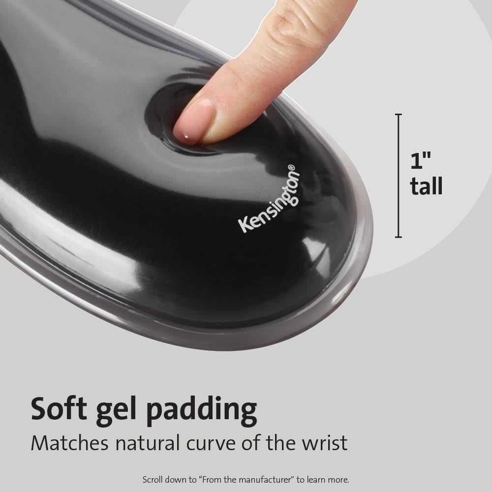 Kensington Duo Gel Mouse Pad Wrist Rest