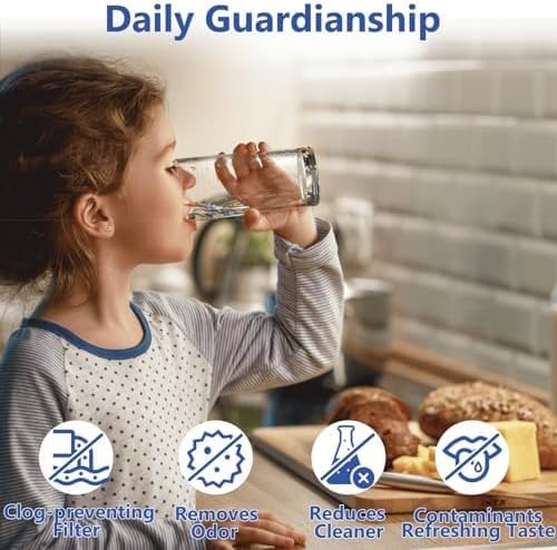 51300-C (2 Packs-No Chip),Compatible with EzH2O Replacement Bottle Station High Capacity 3000 Gallon,Replacement EWF3000 for 51300-C ERF750, 51299C, 55898C