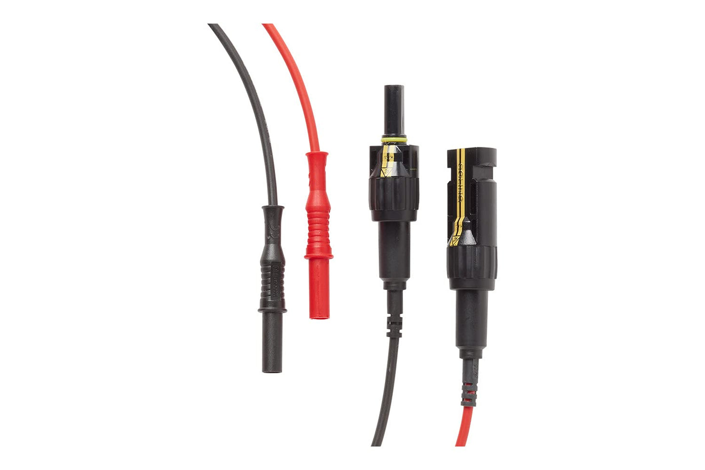 Fluke Pomona Solar MC4 to 4mm Test Lead Set