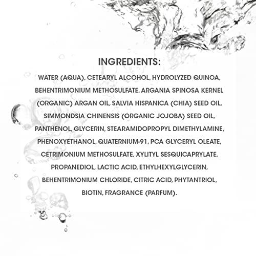 SEVEN Hair Care Gazar Hydrate Conditioner for Women & Men, Anti-Frizz, Moisturize Dry Hair, Sulfate + Paraben Free, Cruelty Free with Argan Oil, Jojoba & Biotin, Made in USA, 32oz