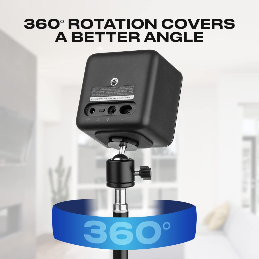 Skywin VR Tripod Stand, HTC Vive Base Station Compatible Sensor Stand and Base Station Mount for Vive Sensors or Oculus Rift Constellation (2 Stands)