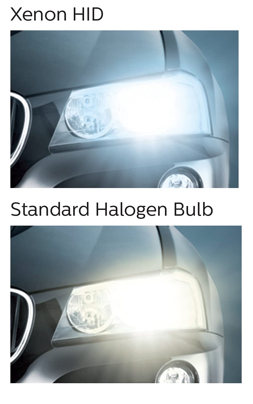 Philips Automotive Lighting D3S Authentic Xenon HID Headlight Bulb with 4200K Intense White Light, Fits Select High Beam and Low Beam Positions, 1 Pack