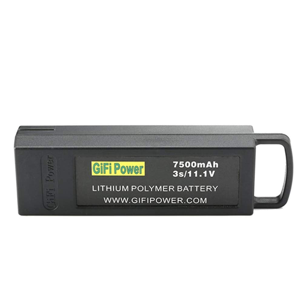 7500mAh LiPo Battery for YUNEEC Q500, 11.1V 3S High Capacity Quadcopter Battery for YUNEEC Q500+PRO/Q5004K - 2 Pack Drone Batteries