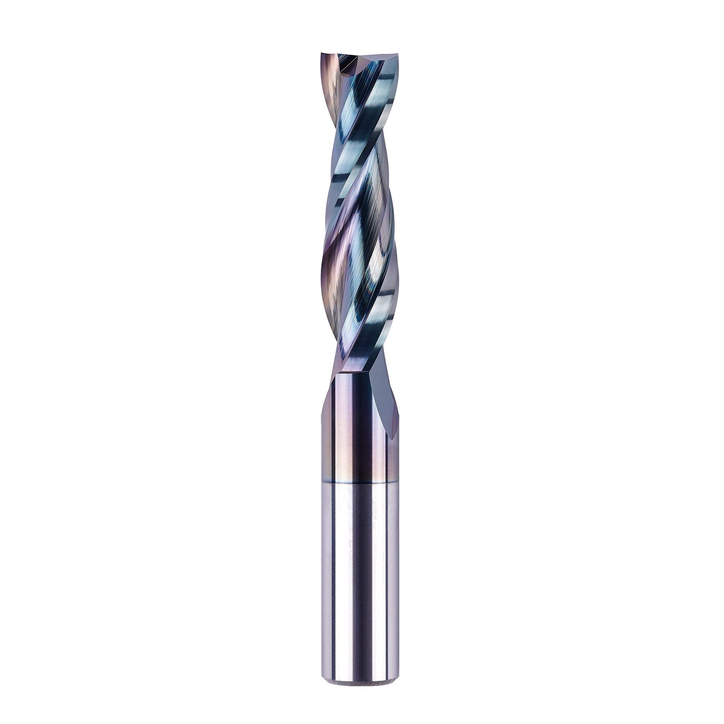 SpeTool Spiral Upcut Router Bit 1/2 Inch Shank with Extra Long Life Coating, Carbide CNC Router Bits End Mill for Wood Mortises Carving Engraving