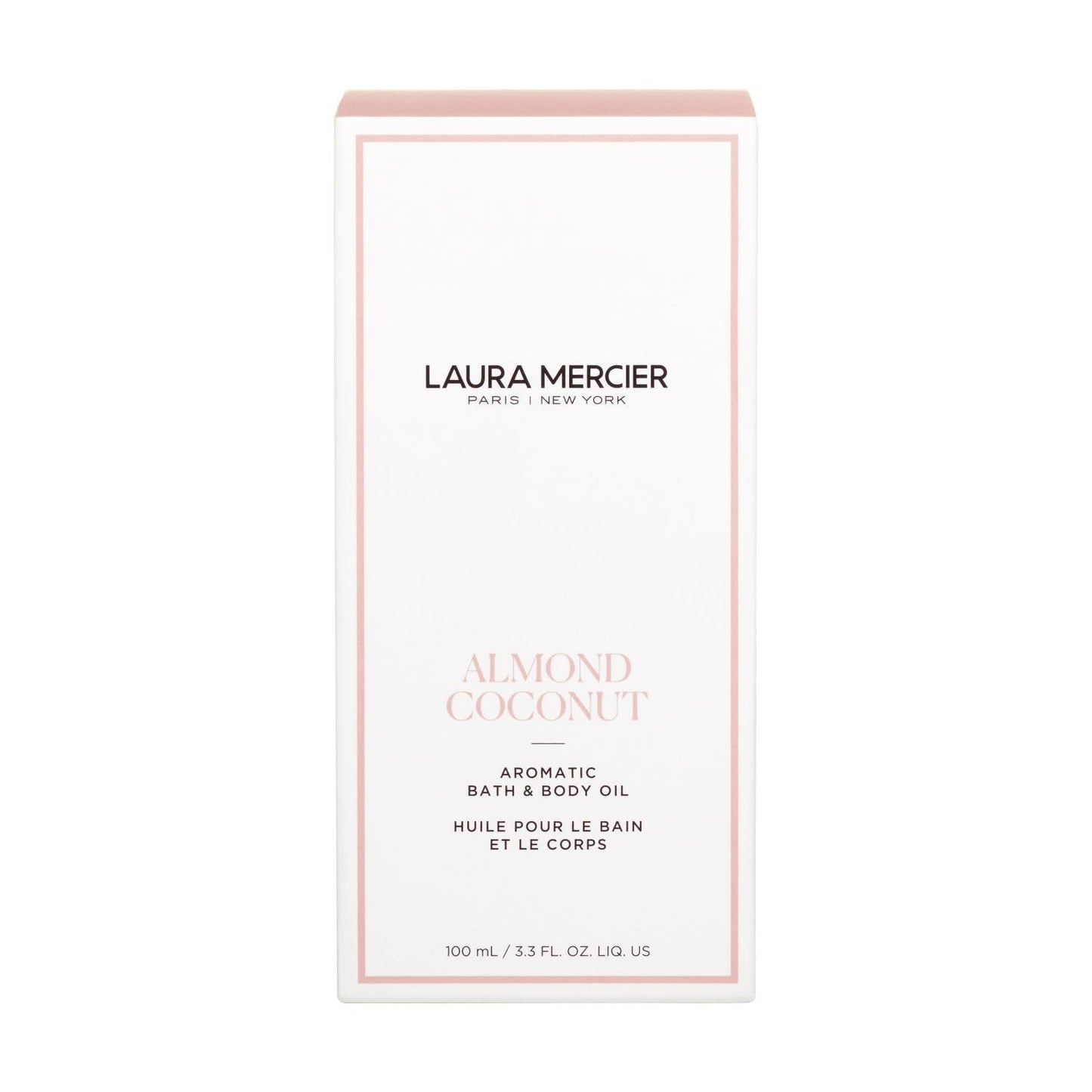 Laura Mercier Aromatic Bath & Body Oil, 48HR Hydration, Smooths, Softens and Brightens Skin, Luxurious, Almond Coconut