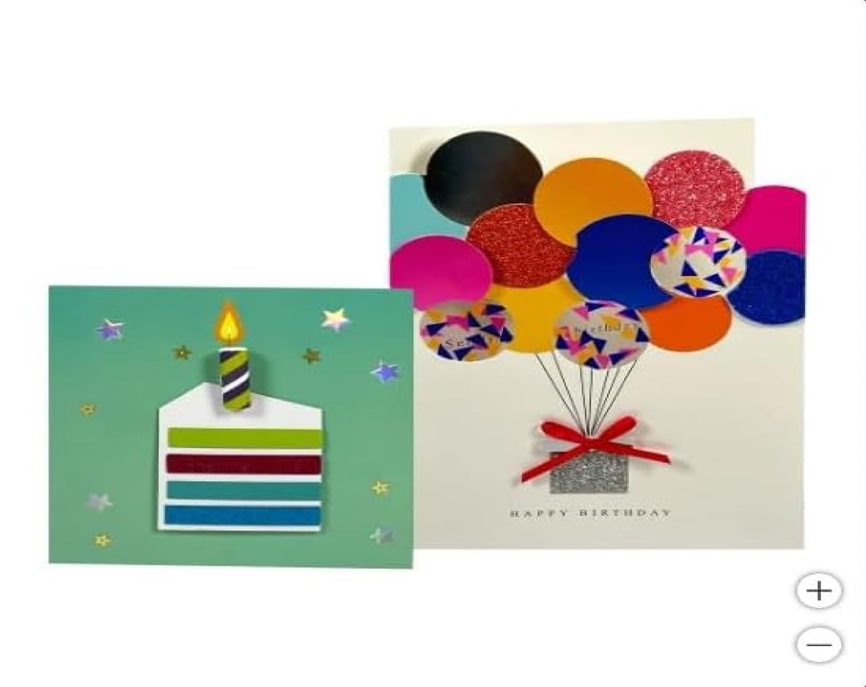 Tailormade Hand Crafted Greeting Card Collection, 40 Cards, All Occasion & Holiday Designs